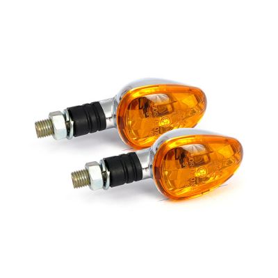 940884 - MCS Little duke, mini turn signals. Chrome