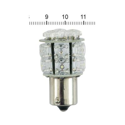 941114 - MCS Superflux LED miniature bulb. White light, std base