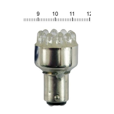 941156 - MCS Taillight LED bulb, BAY15D socket. Red light emitting