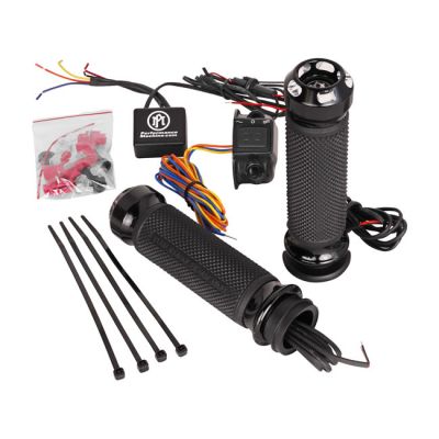 941790 - PM, Apex heated grips. Black contrast cut