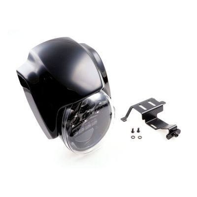 942217 - CULT WERK Cult-Werk, headlamp & mask kit 'NRS style. Gloss black