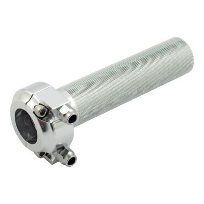 942658 - Biltwell, Whiskey throttle assembly. Polished