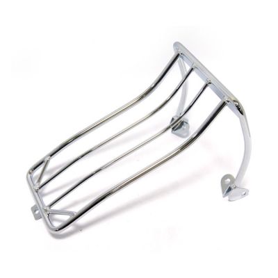 942711 - MCS Luggage rack, for bobbed rear fender. Chrome