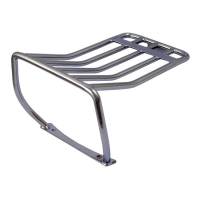 942713 - MCS Luggage rack, for bobbed rear fender. Chrome