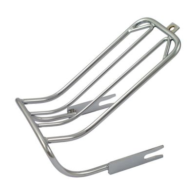 942728 - MCS Luggage rack, for bobbed rear fender. Chrome