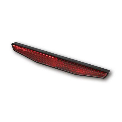943482 - MCS Universal B-Seen reflector. Rectangular. 122x15mm. Red