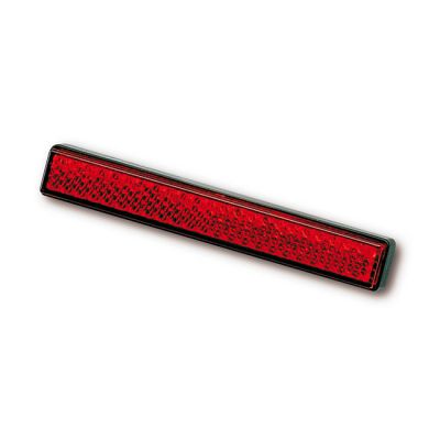 943484 - MCS Universal B-Seen reflector. Rectangular. 100x13mm. Red
