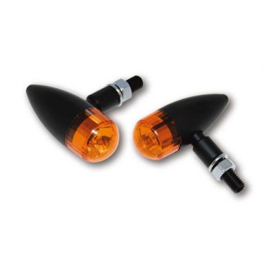 943506 - MCS Midi bullet turn signal set. Black