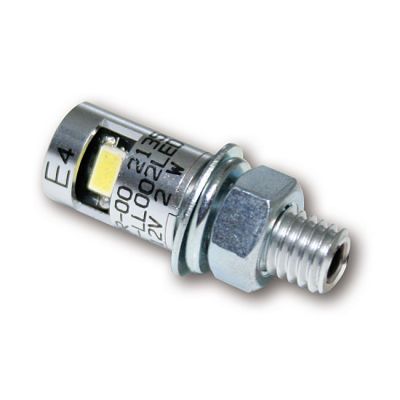 943522 - MCS Burdett, LED license plate mount bolt. Chrome