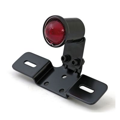 943835 - MCS Old school LED taillight, type 3. Black. Red lens