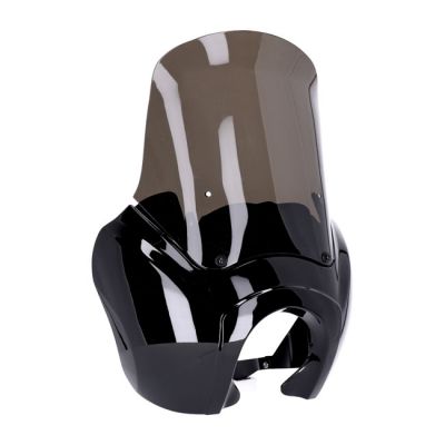 947445 - MCS Headlamp fairing. Gloss black. Tinted windshield
