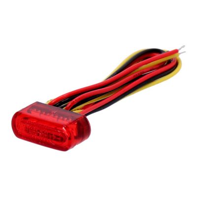 948046 - MCS Fastline LED light, taillight with brake light. Red lens