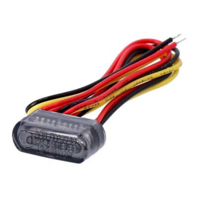 948047 - MCS Fastline LED light, taillight with brake light. Smoke lens