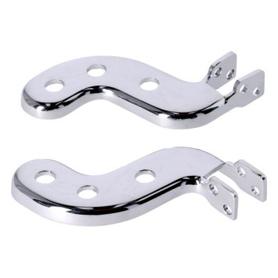 950106 - MCS Passenger foot peg bracket kit. Chrome