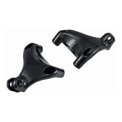 950941 - MCS Passenger foot peg mount bracket set. Black