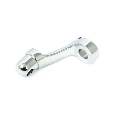 950949 - MCS XL Sportster rider foot peg bracket, right. Chrome