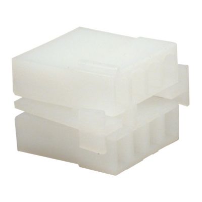 951214 - NAMZ, AMP/TE connector. White, plug, 8-pins