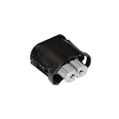 951396 - NAMZ, headlamp connector, high beam. 2-pin. Gray