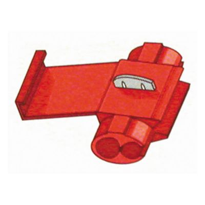 951648 - SMP Connectors, Parallel Quick Slice. Red