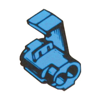 951649 - SMP Connectors, Parallel Quick Slice. Blue