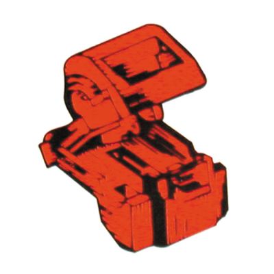 951688 - SMP Connectors, T-tap Quick Slice. Red