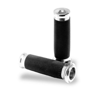952361 - PM, Contour renthal wrapped grips. Chrome