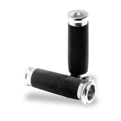 952810 - PM, Contour Renthal wrapped grips. Chrome