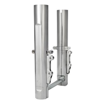 952990 - PM, Lower leg assembly, dual disc. Chrome