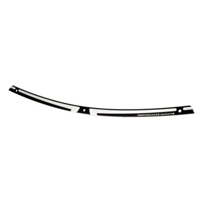 953078 - PM, Windscreen trim for Touring. Scallop. Black CC