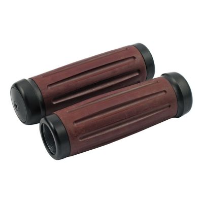 954003 - Riverside, Bakelite® retro handlebar grip set. Int. throttle