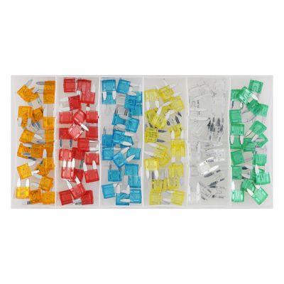 954091 - Sonic, mini fuse assortment box. 120-piece
