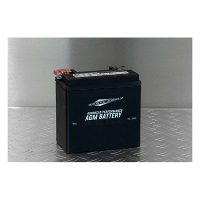 955122 - MCS, Advance Series - AGM sealed battery. 12v, 12Ah, 220cca