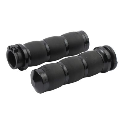 956018 - AVON GRIPS Avon Velvet air cushioned grips, black anodized