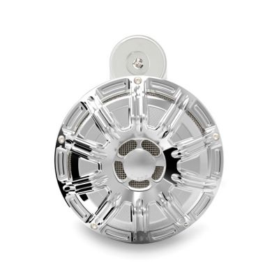 956354 - Arlen Ness, billet horn kit, 10-Gauge. Chrome