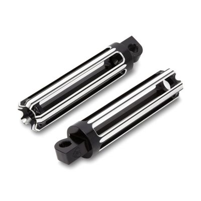 958832 - Arlen Ness, 10-Gauge foot pegs. Black