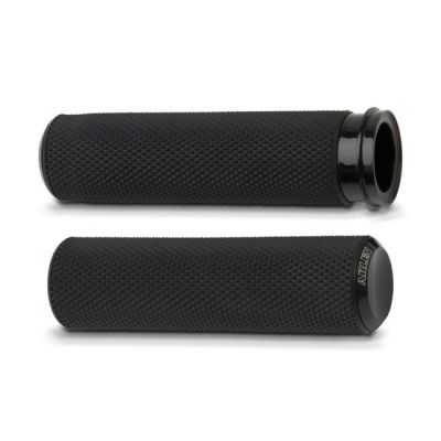 958968 - Arlen Ness, Knurled fusion grips, black