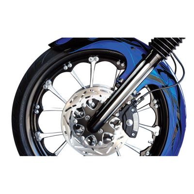 959007 - Arlen Ness, Hot legs dual disc deep cut, black