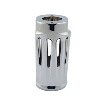 959018 - Arlen Ness, Deep Cut fork boots. Chrome