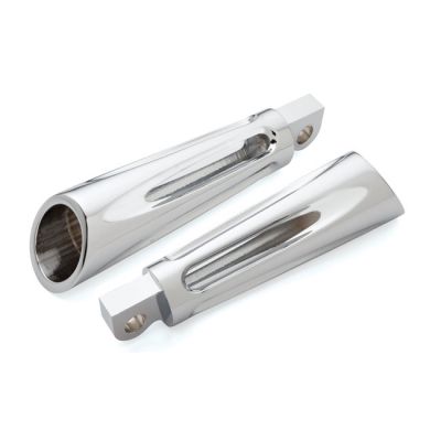 959187 - Arlen Ness, Deep Cut foot pegs. Chrome