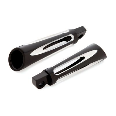 959188 - Arlen Ness, Deep Cut foot pegs. Black