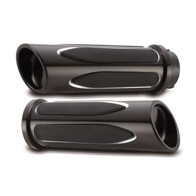960186 - Arlen Ness, Billet deep cut comfort grips black