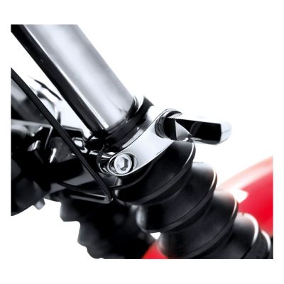 960232 - Arlen Ness, triple tree turn signal mounts. Chrome