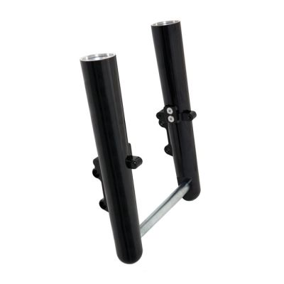 960956 - Arlen Ness, 49mm hot legs dual disc smooth, black