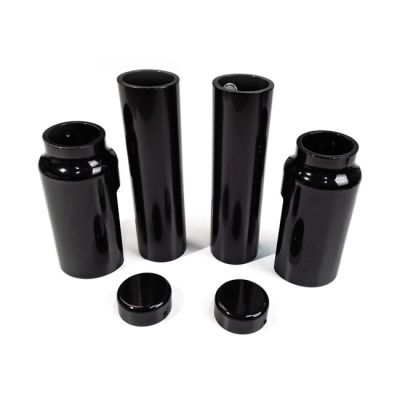 963004 - CULT WERK Cult-Werk, 6-piece fork tube cover kit. Gloss black