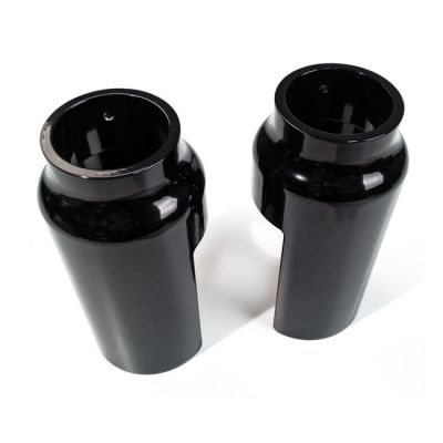 963014 - CULT WERK Cult-Werk, 2-piece lower fork tube cover kit, gloss black