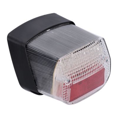 963357 - MCS Emgo, LED taillight. Clear lens/red reflector