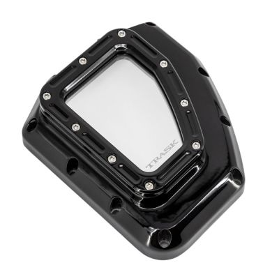 963373 - Trask, Assault cam cover w/window. Gloss black