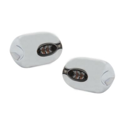 963604 - Kodlin, Elypse LED mini front turn signals. DLR. Chrome