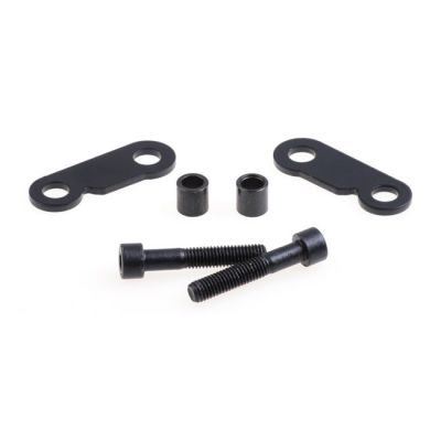 964372 - CULT WERK Cult-Werk, Nightster turn signal bracket set. Front. Black