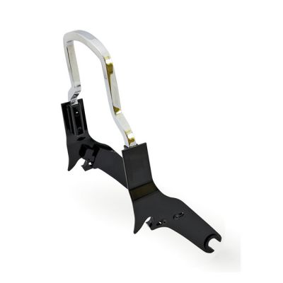 968339 - Cycle Visions, detachable sissy bar side plates. Black